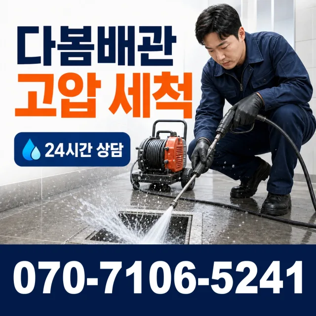 충화면 청남리 배관청소 상담 이미지 4